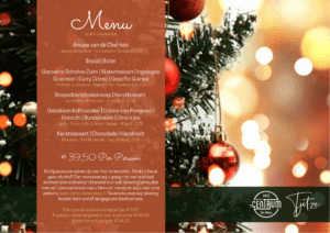Kerstdiner 2020 café 't centrum